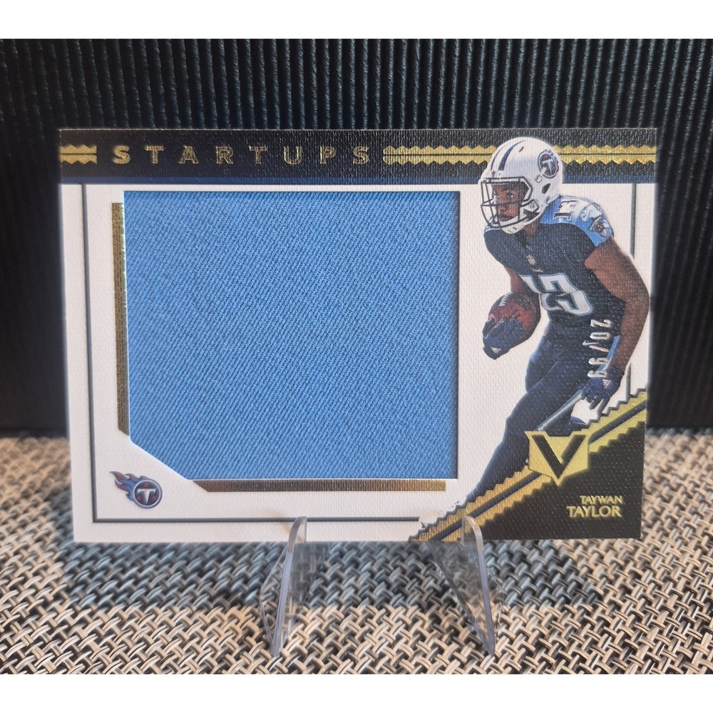 2017 Vertex Taywan Taylor #ST-35 Startups /99‎ (RC)(MEM) Tennessee Titans